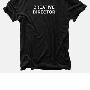 Hiro + Clark Black Creative Director T-Shirt small